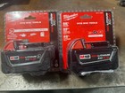Lot of 2 Milwaukee 48-11-1850 (R) M18 REDLITHIUM XC5.0 Resistant Batteries — photo 1