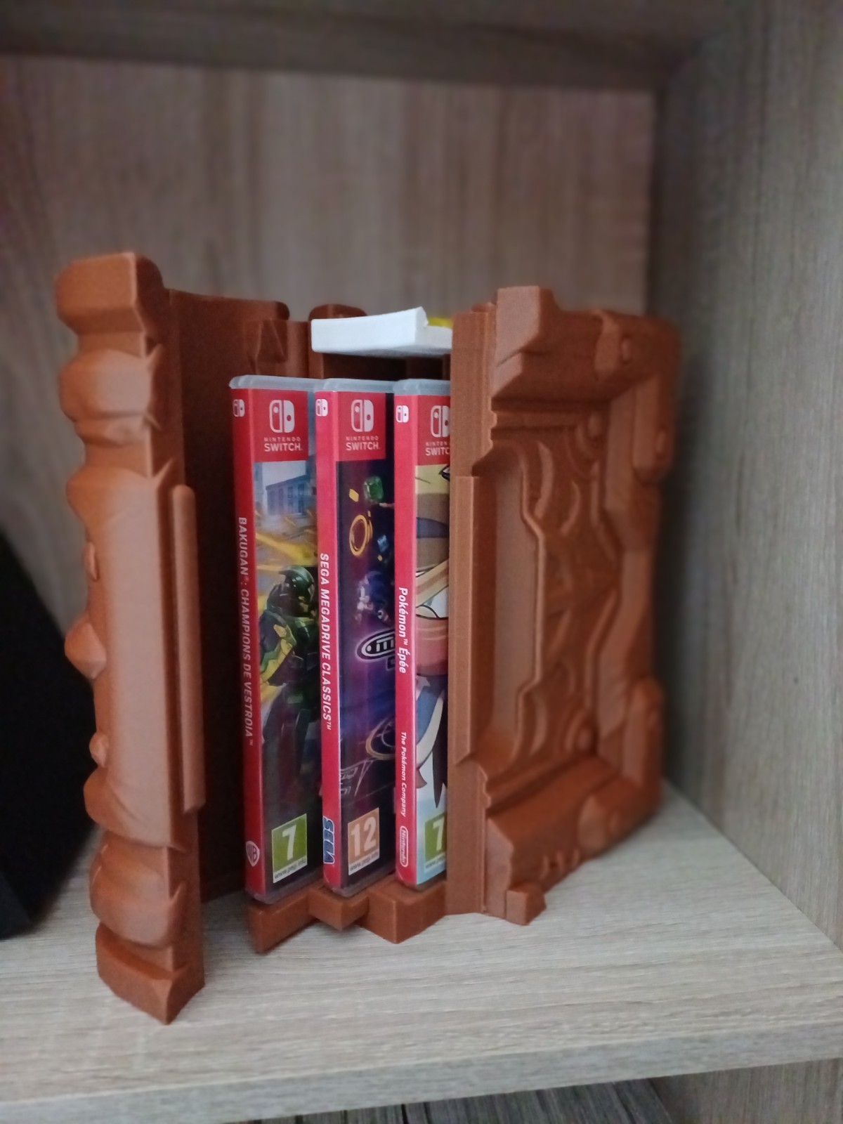 Boite de rangement pour jeux Switch étanche : ne perdez plus vos cartouches dans la maison