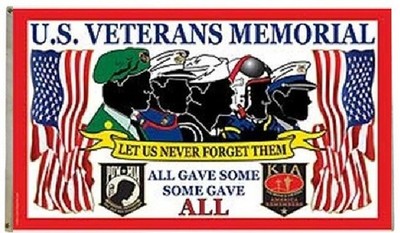3X5 VETERANS DAY MEMORIAL LET US NEVER FORGET THEM 5X3 FLAG 100D FABRIC