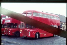 Original 35mm bus slide WMPTE ex Midland Red BMMO D9's 5427 5346 Dudley 20/4/74