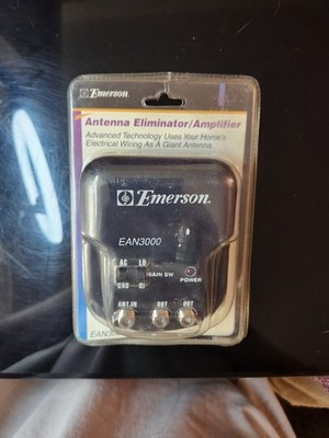 Vintage Emerson EAN3000 Antenna Eliminator / Amplifier TV Signal Booster New Box
