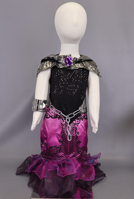 RUBIES II Ever After High Raven Queen Costume Set w/ Capelette & Accessories 4-6