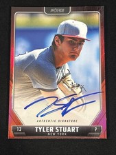 Tyler Stuart Auto 2024 Pulse Baseball  #'d/99
