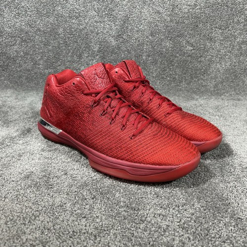 Nike Air Jordan XXXI 31 Herren Gr. 14 Chicago Away Triple Red Basketballschuhe Gebraucht - Bild 3 von 14