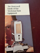 Vintage Honeywell Family of Fine Strobonar Flash Equipment booklet