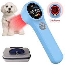 LLLT Cold Laser Therapy Device for Pain Relief Infrared Red Light for Dogs Pets