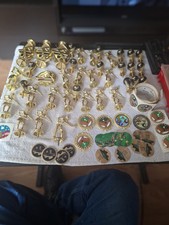 Pool Player Trophy parts trophy parts lot #8
