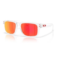 Child Sunglasses 50MM Prizm Ruby Lenses Clear Frame OJ9014 Oakley