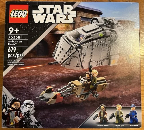 BNIB LEGO “Andor” Ambush On Ferrix #75338 Shipped FAST! Star Wars