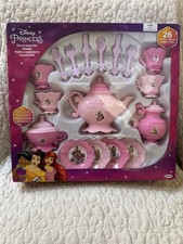 Disney Princess 26-Piece Kids Tea Dinnerware Set Jakks Pacific New in Box
