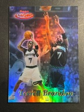 1999 Topps Gold Label Class 2 RED MISSING SERIAL #/50 Terrell Brandon Wolves