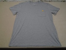 Rivian T-Shirt Men’s Size Large Gray Logo Pocket Made in USA Graphic