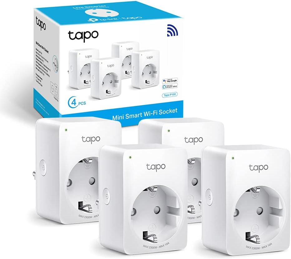 Presa Intelligente P100 WiFi Smart Plug: Domotica Facile per Alexa e Google