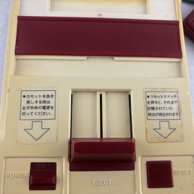 Famicom HVC-001 Console Lot + 7 Games 2 NES Adapters UNTESTED