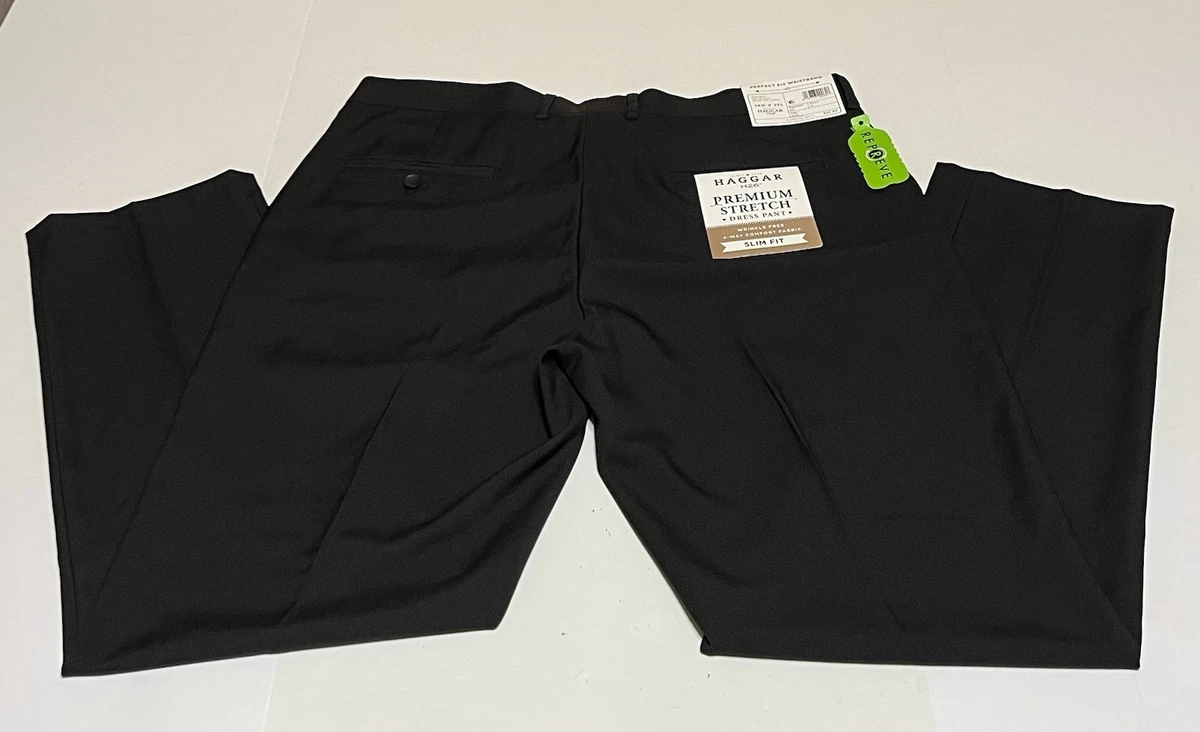 Haggar Slim Pants for Men for sale | eBay