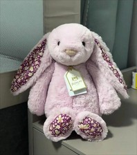 Jellycat Thistlepop Blossom Luxe Bunny Brand-new Genuine with Label and Dust Bag
