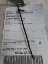 Engine ECM Electronic Control Module Thru 4/06 Fits 05-06 SCION TC 416139