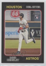 2023 Topps Heritage Black Border /50 David Hensley #308 s1i