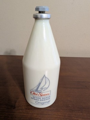 Vintage Old Spice Cologne Bottle and Contents Original 4.25 oz. Star Cap 1997