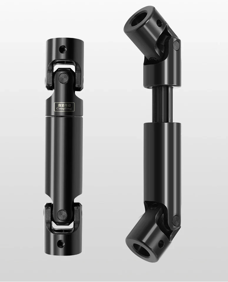 Cross Double Universal Joint Coupling Bushing Coupler Connector Shaft Adaptor