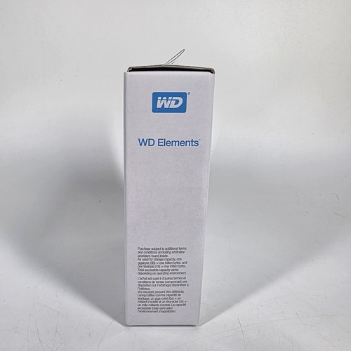 WD Western Digital Elements External Hard Drive 2TB WDBU6Y0020BBK-EB - Afbeelding 4 van 7