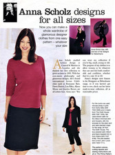 Designer JACKET TOP SKIRT WRAP & TROUSERS Prima Sewing Pattern XS S M L XL 12-26