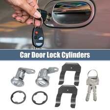 1set Dl15500 Car Door Lock Cylinder Wkeys Replaces For Ford F250 350 1967-1979