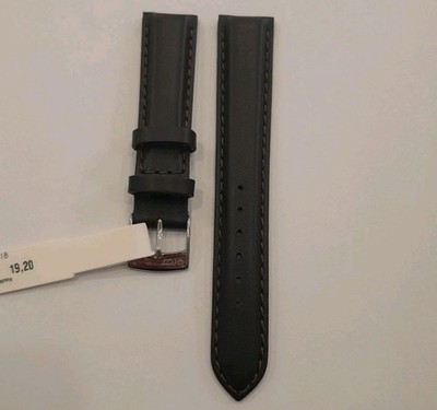 Brosway Genuine Leather Watch Strap Dark Brown 18mm 2-Piece Men