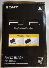 ✅Sony PSP 3000 Black Value Pack Body Open Box w/ Accessories + 512GB Japan✅