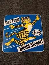 Ancien Autocollant Esso Tigre Essence, Année 80. Original.