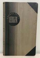 Vintage Vernon Royal Line No. 2041 Double Entry Ledger Book Unused 1940s 29&cent; Tag