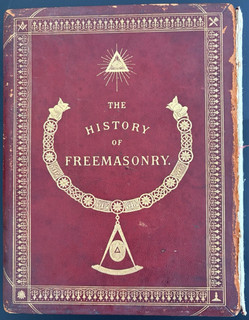 Antique 1883 The History of Freemasonry by Robert Freke Gould Volume I