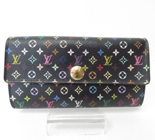 LOUIS VUITTON Monogram Multicolor Portefeuille Sarah Long Wallet S#51964