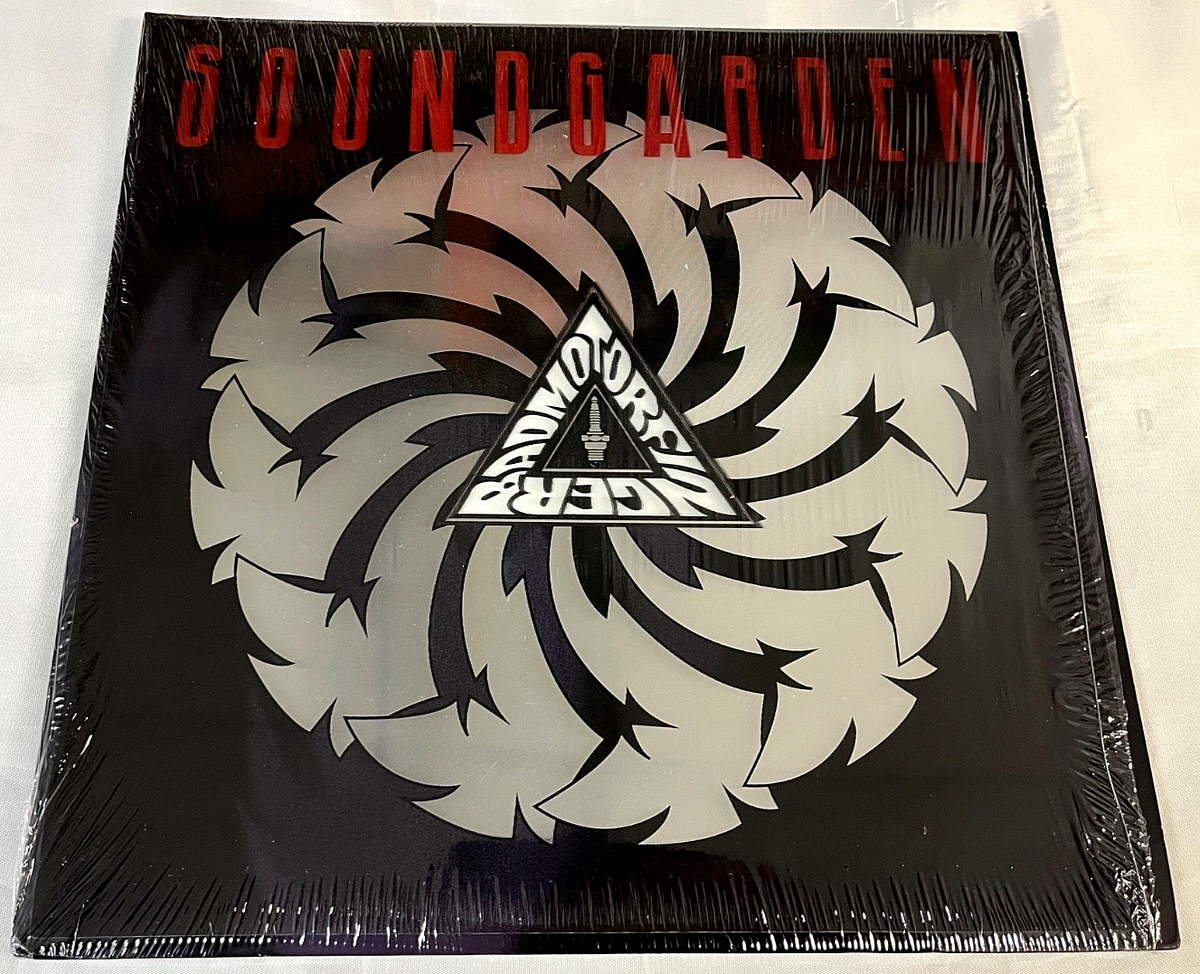 Soundgarden Badmotorfinger 25th Annv 2XLP Silver Vinyl Etched