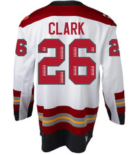 Ottawa Charge Adult Bauer Replica Away White PWHL Hockey Jersey - Emily Clark
