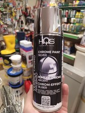 VERNICE SPRAY CROMATA HQS SPRAY EFFETTO CROMO CROMATURA ML.400 SPRAY CROMATURA