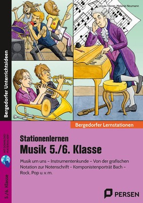 Stationenlernen Musik 5./6. Klasse Ursula Tilsner (u. a.) Bundle E-Bundle 2021