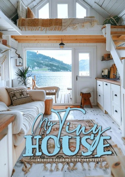 My Tiny House Coloring Book For Adults | Monsoon Publising | Taschenbuch | 2024-image
