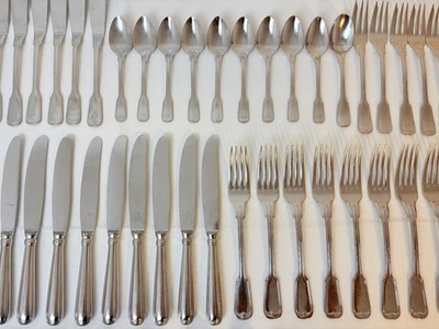 WMF Cromargan Augsburger Faden Besteck zur Auswahl : Messer, Löffel, Gabel... - Bild 1 von 4