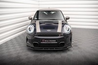 Maxton Design Frontlippe V.1 Passend FüR Mini Cooper S F56 FL Schwarz Hochglanz