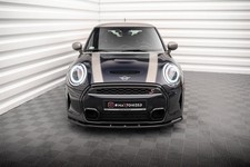 Maxton Design Frontlippe V.1 passend f&uuml;r Mini Cooper S F56 FL schwarz Hochglanz