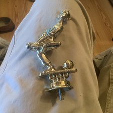 Vintage Allied New Golden Man Dropping a Bowling Ball on His Foot Trophy Top