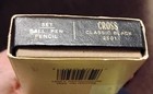 Vintage Cross Classic Black 2501 Pen & Pencil Set with Original Box both work — photo 3