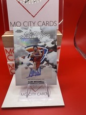 Ajay Mitchell Auto 2025-26 Topps Chrome Basketball Card Refractor Thunder SWS-AM