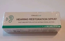 Medilisk Hearing Restoration 1 Oz.Spray Fast Absorption Antibacterial Action 