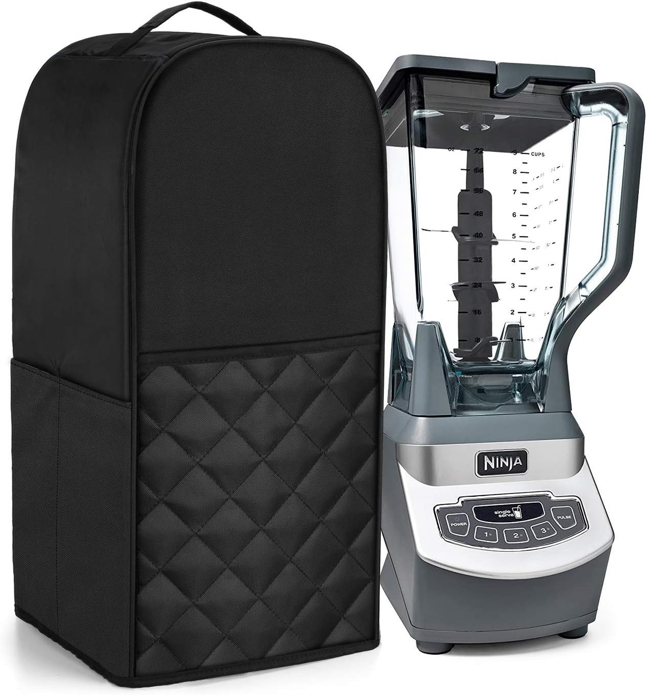 Blender Cover Compatible with Ninja Foodi, Cover for Ninja Foodi Blender, Black(