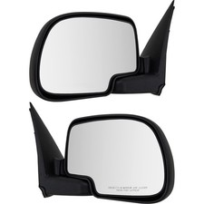 Mirrors Set For 1999-06 Chevrolet Silverado 1500 Lh And Rh Manual Glass Adjust