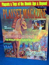 Playset Magazine 2 horde of Marx miniature playsets Cowboy Indian Camp set