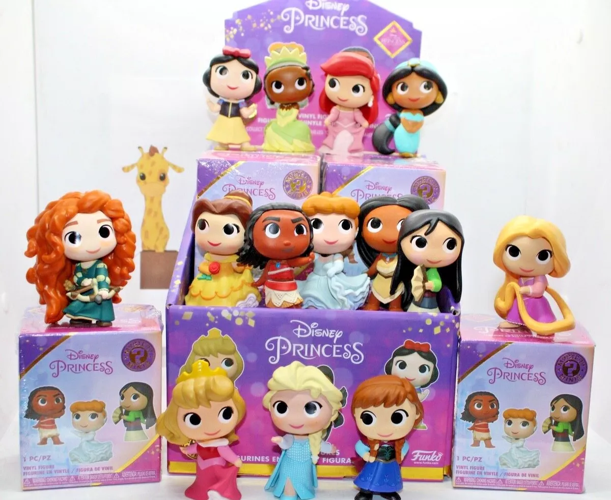 DISNEY - DISNEY MYSTERY FIGURINE DISNEY PRINCESSES ET COMPAGNONS (SÉRIE 1)  6 CM - FUNKO