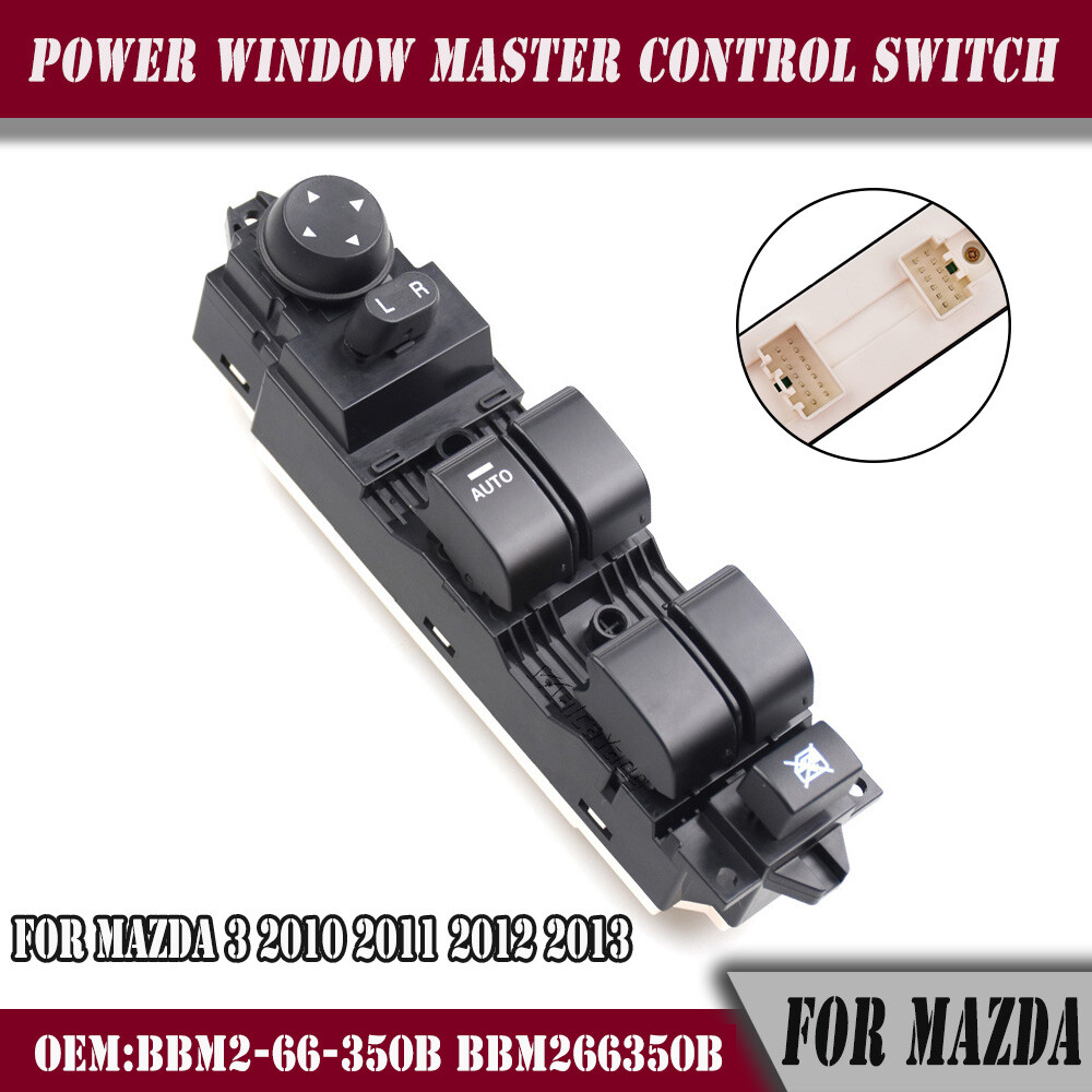 Driver Left For Mazda 3 2010 2011 2012 2013 Power Window Switch